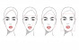 أشكال الوجه المختلفة وأهمية تحديد شكل الوجه