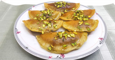 طريقة عمل القطايف بجوز الهند