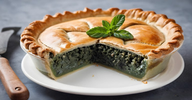 فطيرة السبانخ بالجبنة