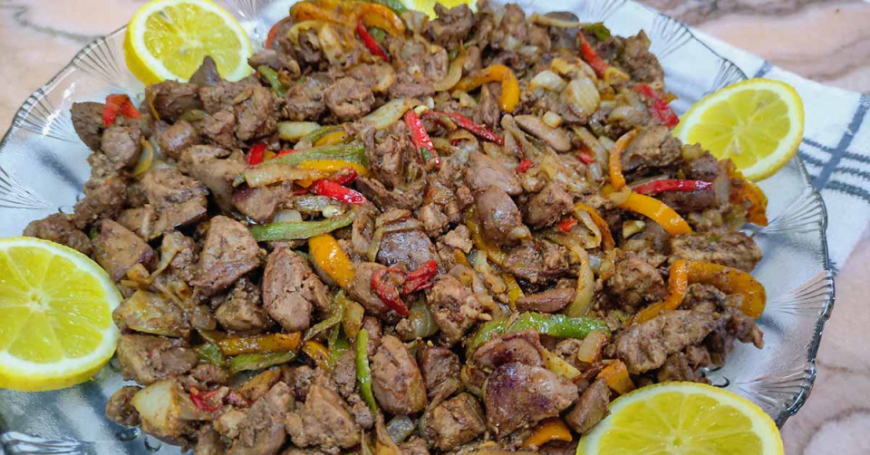 سودة الدجاج بالخضار