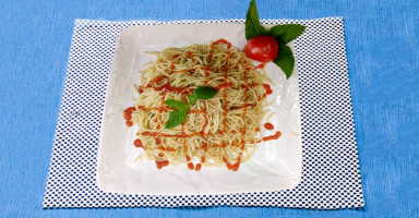 طريقة عمل المكرونة المسلوقة