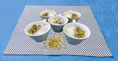 السحلب بالحليب السائل