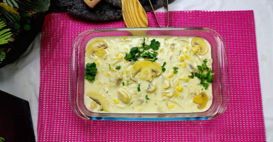 طريقة عمل شوربة الفطر بالكريمة