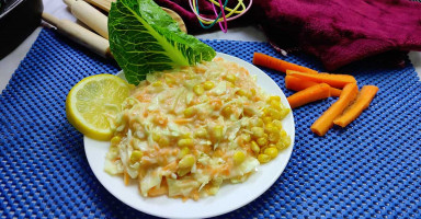 طريقة عمل سلطة كول سلو الروسية