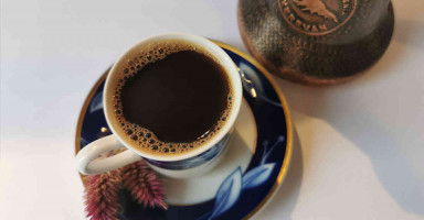 القهوة التركية بالوش