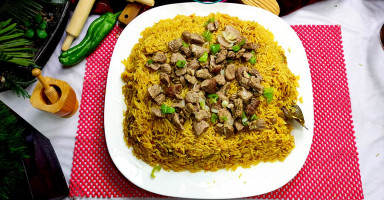 طريقة عمل الكبسة باللحم الضاني