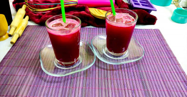 عصير الشمندر الصحي بالبرتقال