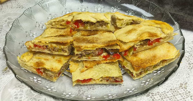 طريقة عمل الفطير الشرقي المحشي باللحم والخضار