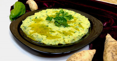 طريقة عمل البطاطا الحلوة المهروسة بالزبادي