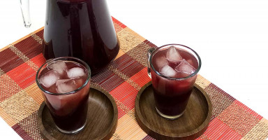 طريقة عمل عصير الجلاب البارد بالزبيب