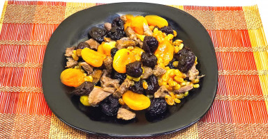 طريقة عمل طاجين اللحم الحلو الجزائري