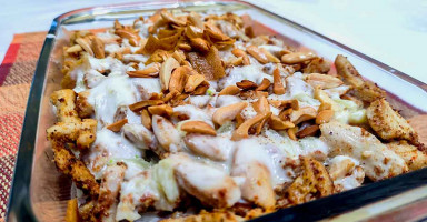 فتة شاورما الدجاج السوري