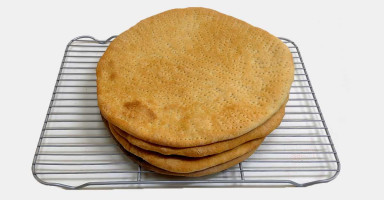 خبز تميس مشوي بالفرن