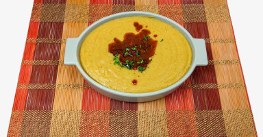 طبق الشوربة التريكة