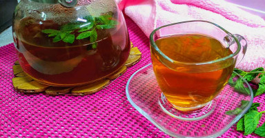 طريقة عمل الشاي الأخضر 