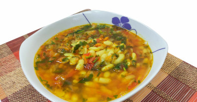 شوربة الفاصولياء بالجزر