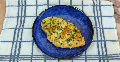 صدر الدجاج بالجبنة الموزريلا