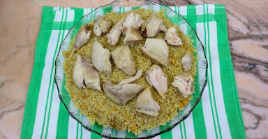 طريقة عمل البرغل بالدجاج