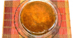 صورة الكنافة العصملية بالفستق الحلبي مشوية بالفرن ومحمرة
